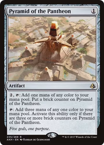 Pyramid of the Pantheon (235), Amonkhet — Magic card price