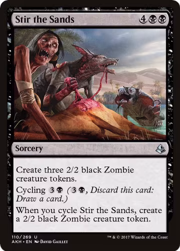 Stir the Sands (110), Amonkhet — Magic card price
