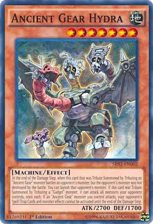 Ancient Gear Hydra (SR03-EN002), Structure Deck: Machine Reactor — Yu-Gi-Oh! card price