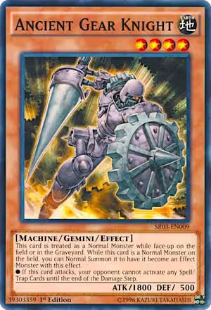Ancient Gear Knight (SR03-EN009), Structure Deck: Machine Reactor — Yu-Gi-Oh! card price