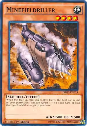 Minefieldriller (SR03-EN014), Structure Deck: Machine Reactor — Yu-Gi-Oh! card price