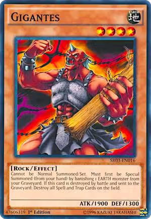 Gigantes (SR03-EN016), Structure Deck: Machine Reactor — Yu-Gi-Oh! card price