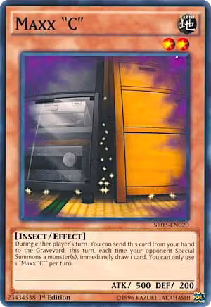 Maxx "C" (SR03-EN020), Structure Deck: Machine Reactor — Yu-Gi-Oh! card price