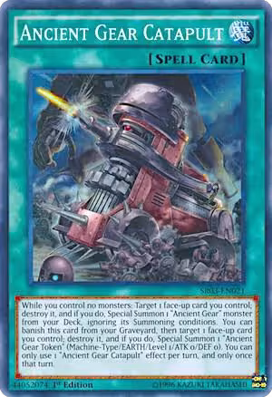 Ancient Gear Catapult (SR03-EN021), Structure Deck: Machine Reactor — Yu-Gi-Oh! card price