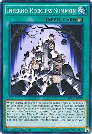 Inferno Reckless Summon (SR03-EN030), Structure Deck: Machine Reactor — Yu-Gi-Oh! card price