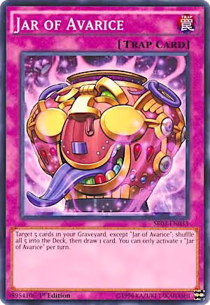 Jar of Avarice (SR03-EN033), Structure Deck: Machine Reactor — Yu-Gi-Oh! card price