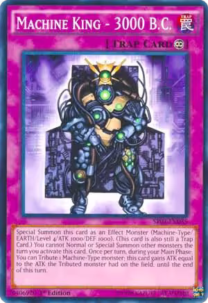 Machine King - 3000 B.C. (SR03-EN035), Structure Deck: Machine Reactor — Yu-Gi-Oh! card price
