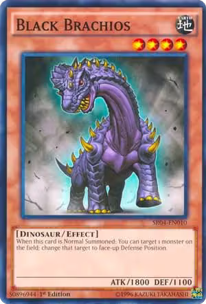 Black Brachios (SR04-EN010), Structure Deck: Dinosmasher's Fury — Yu-Gi-Oh! card price