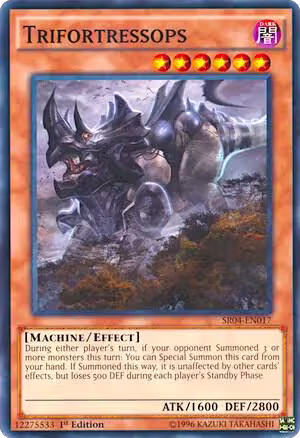 Trifortressops (SR04-EN017), Structure Deck: Dinosmasher's Fury — Yu-Gi-Oh! card price