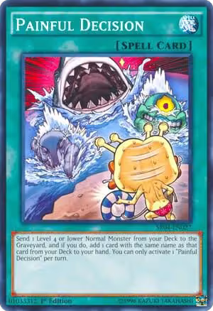 Painful Decision (SR04-EN027), Structure Deck: Dinosmasher's Fury — Yu-Gi-Oh! card price