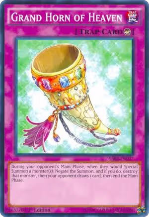 Grand Horn of Heaven (SR04-EN037), Structure Deck: Dinosmasher's Fury — Yu-Gi-Oh! card price
