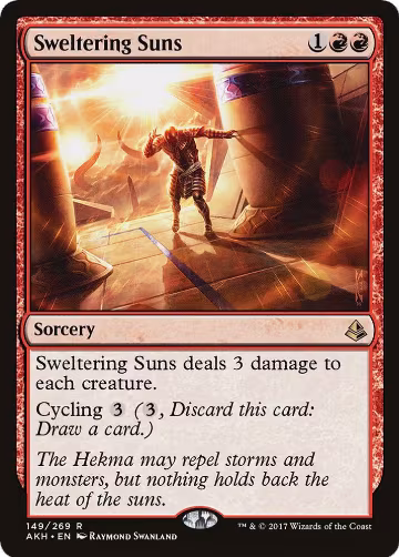 Sweltering Suns (149), Amonkhet — Magic card price