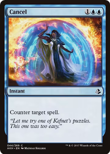 Cancel (44), Amonkhet — Magic card price