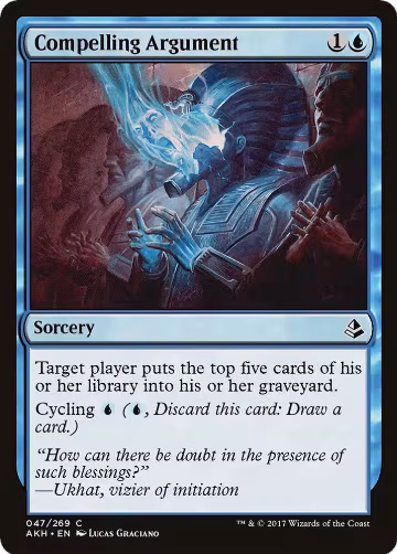 Compelling Argument (47), Amonkhet — Magic card price