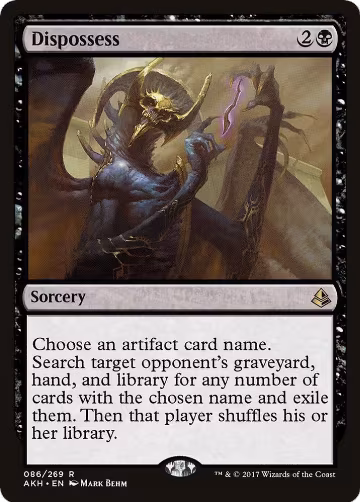 Dispossess (86), Amonkhet — Magic card price
