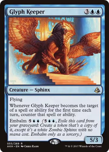 Glyph Keeper (55), Amonkhet — Magic card price