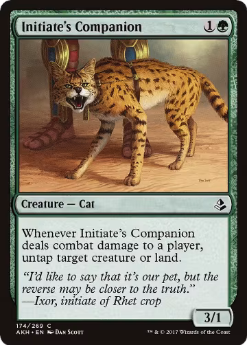 Initiate's Companion (174), Amonkhet — Magic card price