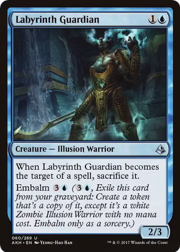 Labyrinth Guardian (60), Amonkhet — Magic card price