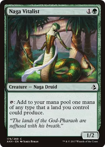 Naga Vitalist (176), Amonkhet — Magic card price