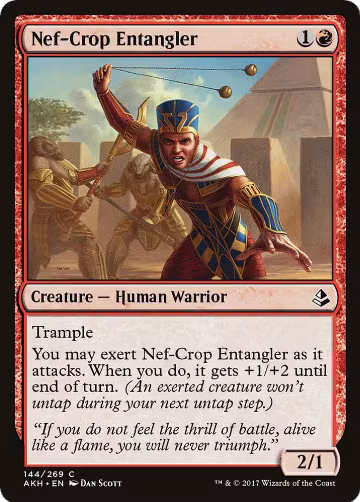 Nef-Crop Entangler (144), Amonkhet — Magic card price
