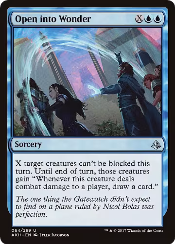 Open into Wonder (64), Amonkhet — Magic card price