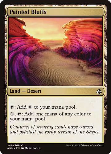 Painted Bluffs (246), Amonkhet — Magic card price