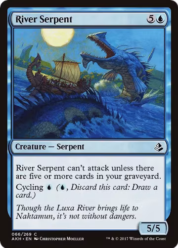 River Serpent (66), Amonkhet — Magic card price