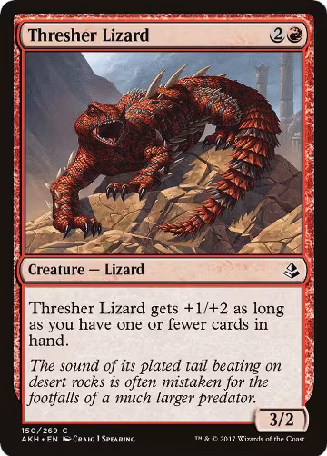 Thresher Lizard (150), Amonkhet — Magic card price