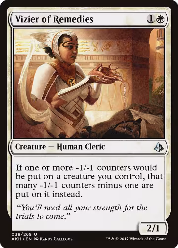 Vizier of Remedies (38), Amonkhet — Magic card price