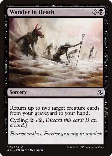 Wander in Death (115), Amonkhet — Magic card price