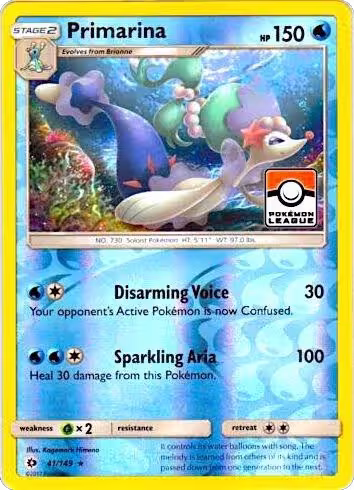 Primarina - 41/149 (Pokemon League) (041/149), League & Championship Cards — Pokémon card price