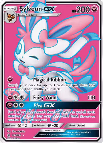 Sylveon GX (Full Art) (140/145) — card price