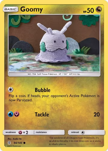 Goomy (94/145), SM - Guardians Rising — Pokémon card price