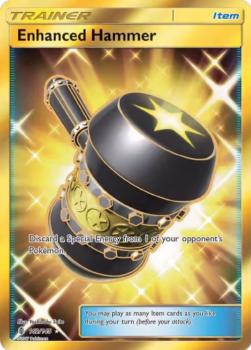 Enhanced Hammer (Secret) (162/145), SM - Guardians Rising — Pokémon card price