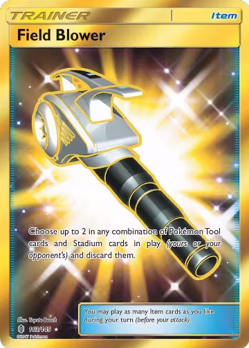 Field Blower (Secret) (163/145), SM - Guardians Rising — Pokémon card price