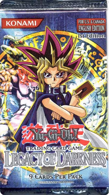 Legacy of Darkness Booster Pack [1st Edition North American English], Legacy of Darkness — Yu-Gi-Oh! sealed product price