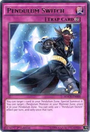 Pendulum Switch (MACR-EN000), Maximum Crisis — Yu-Gi-Oh! card price