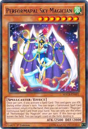 Performapal Sky Magician (MACR-EN001), Maximum Crisis — Yu-Gi-Oh! card price