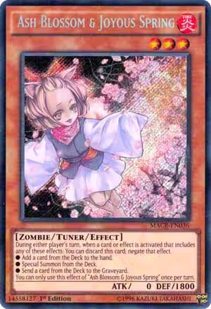 Ash Blossom & Joyous Spring (MACR-EN036), Maximum Crisis — Yu-Gi-Oh! card price