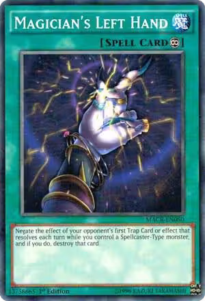 Magician's Left Hand (MACR-EN050), Maximum Crisis — Yu-Gi-Oh! card price