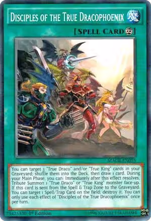 Disciples of the True Dracophoenix (MACR-EN055), Maximum Crisis — Yu-Gi-Oh! card price