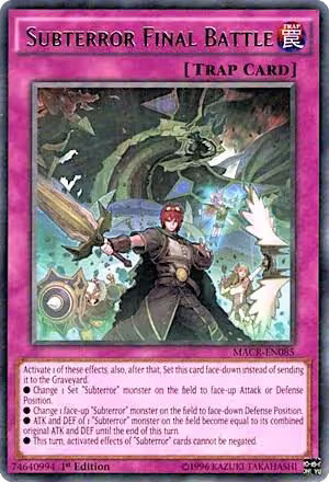 Subterror Final Battle (MACR-EN085), Maximum Crisis — Yu-Gi-Oh! card price