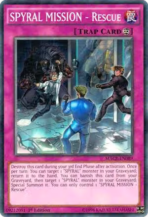 SPYRAL MISSION - Rescue (MACR-EN089), Maximum Crisis — Yu-Gi-Oh! card price