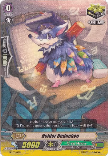Holder Hedgehog (PR/0364EN), Promo Cards — Vanguard card price