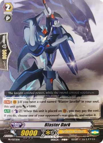 Blaster Dark - PR/0272EN (PR/0272EN), Promo Cards — Vanguard card price
