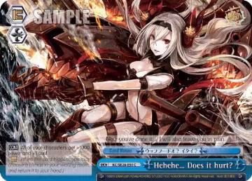 Hehehe… Does it hurt? (KC/SE28-E50 CC), KanColle: Fleet in the Deep Sea, Sighted! — Weiß Schwarz card price