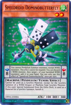 Speedroid Dominobutterfly (DPDG-EN004) — card price