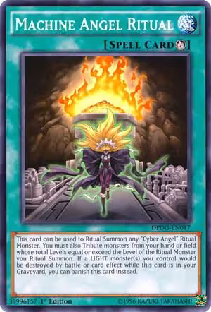 Machine Angel Ritual (DPDG-EN017), Duelist Pack: Dimensional Guardians — Yu-Gi-Oh! card price