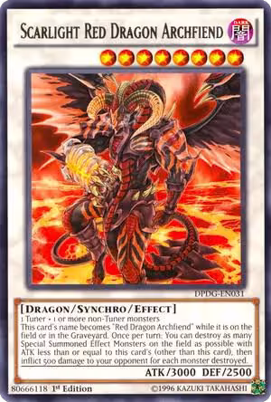 Scarlight Red Dragon Archfiend (DPDG-EN031), Duelist Pack: Dimensional Guardians — Yu-Gi-Oh! card price