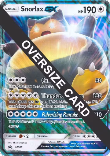Snorlax GX - SM05 (SM05), Jumbo Cards — Pokémon card price